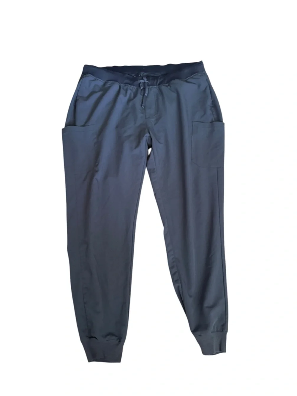 Mandala Men's Navy Cargo Jogger Pants with Drawstring Waist